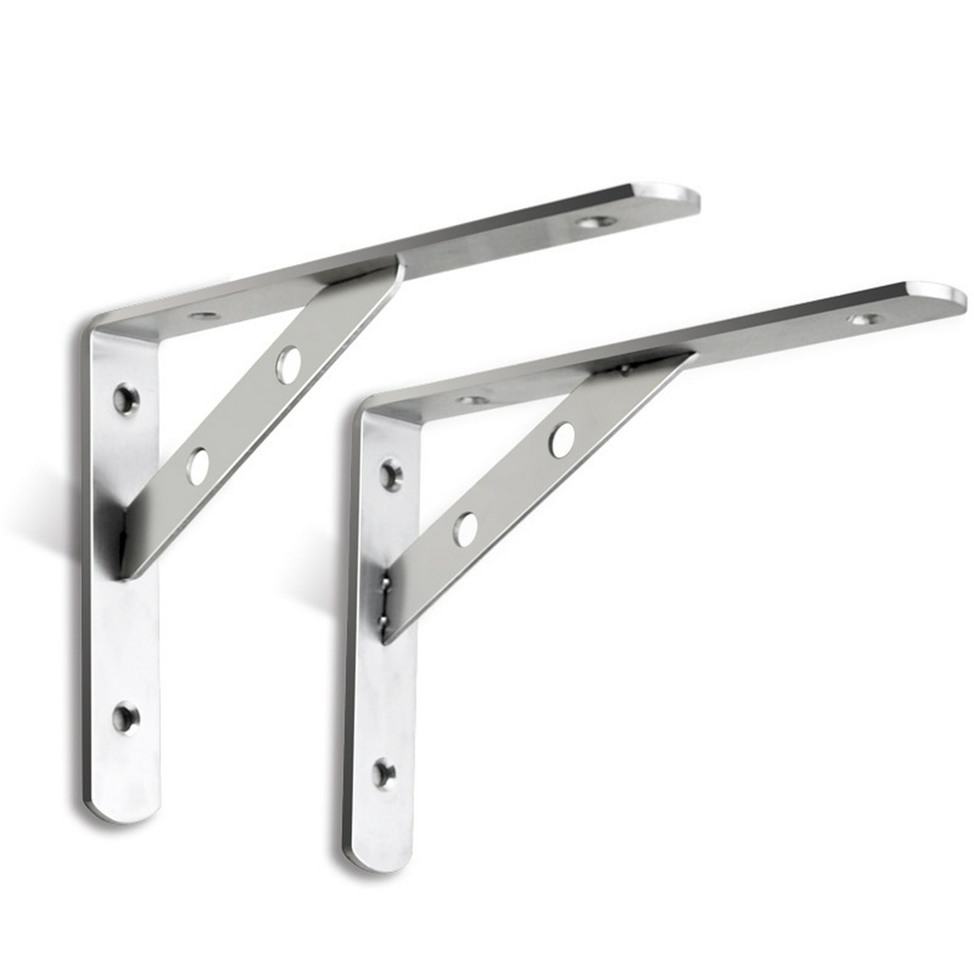 Soportes para estantes, soporte de estante de pared de ángulo de 90°,  soportes de estantería triangular de alta resistencia, soportes para  estantes