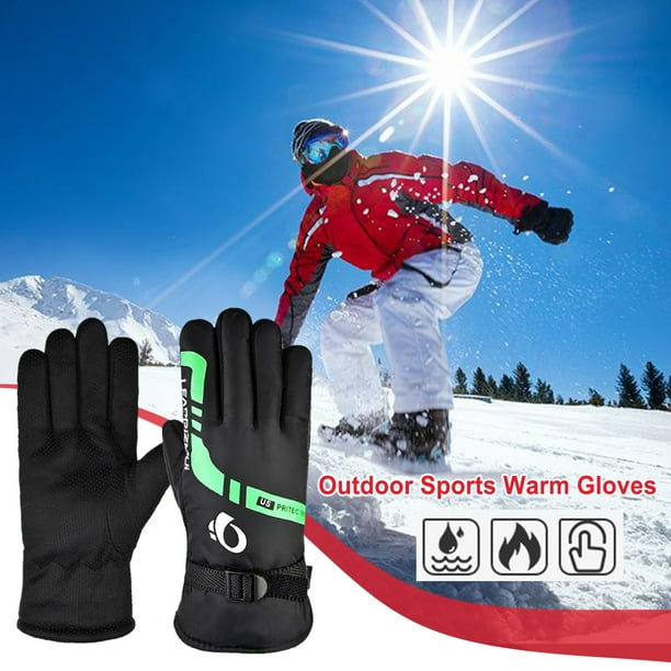  Guantes de nieve para hombre, snowboard y esquí
