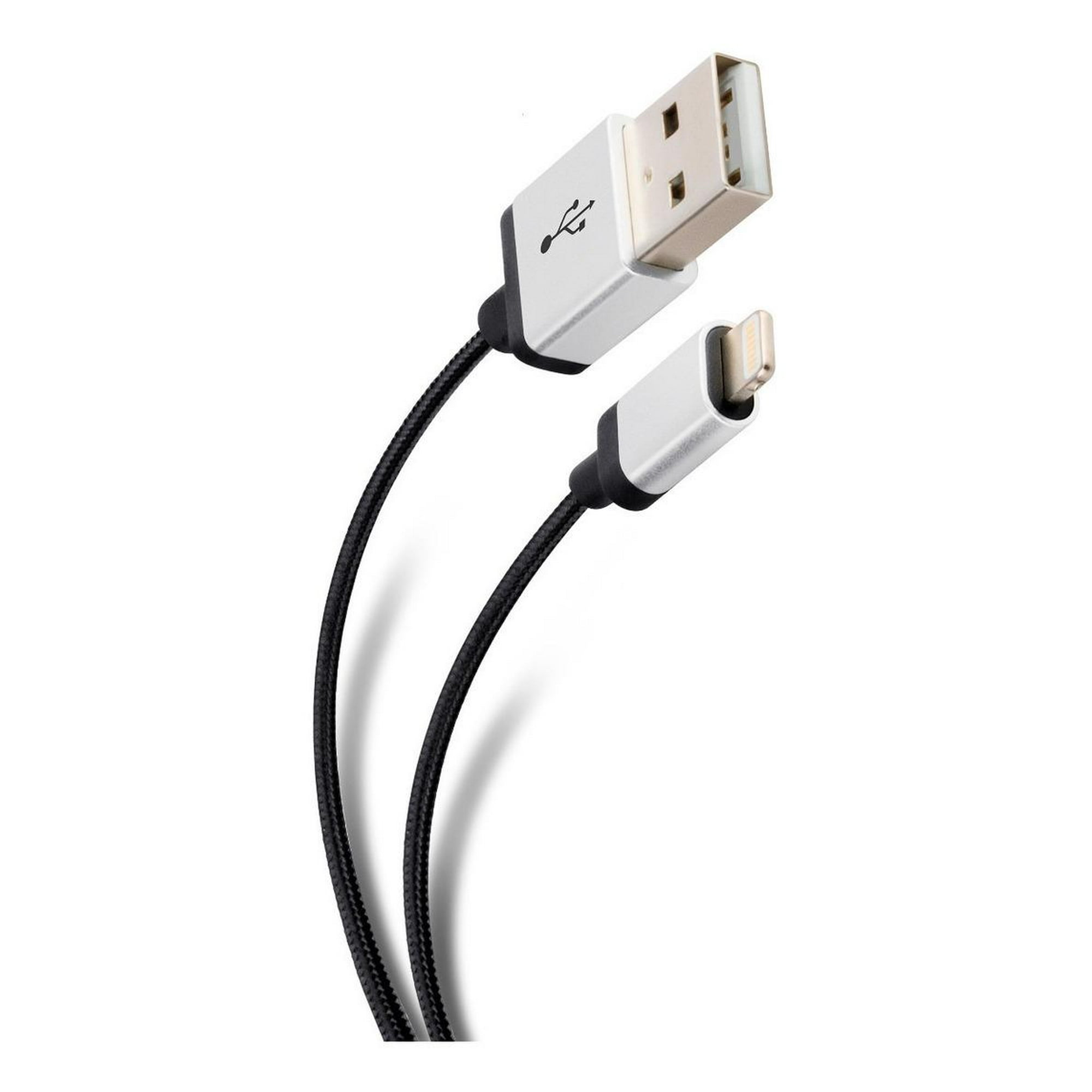 Cable USB a Lightning, de 1,2 m, con forro de mezclilla