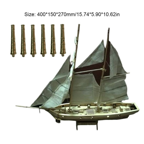Kit de modelo de modelos de embarcaciones educativas interesantes, conjunto de montaje de barco para niños, regalo Festival, juguetes Juguetes de construcción Tipo 2 Vogacara FN007182-02 | Bodega