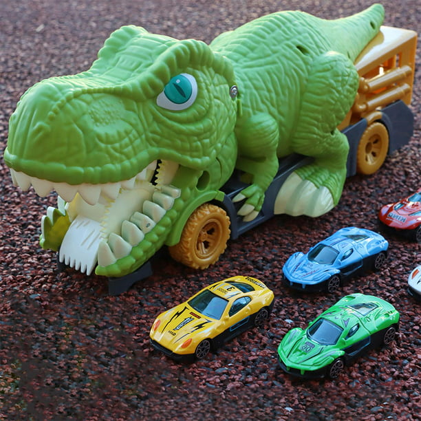 Montessori Car Adventure Toys Preescolar Juguete educativo Rompecabezas  Coche Juguetes para niños 3 4 5 6 7 8 años Niños pequeños Niños Niñas  Regalos 4 coches Sunnimix juego de coche