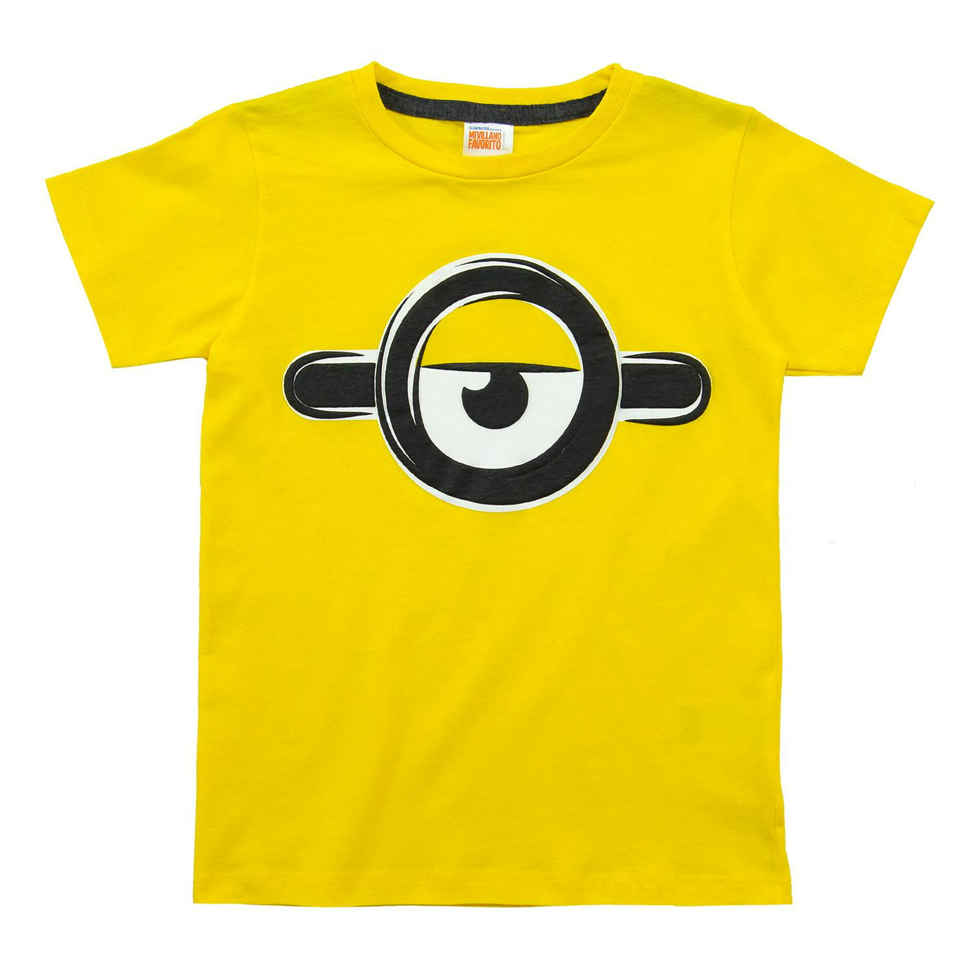 Camiseta de niño ,manga corta amarilla de minions - Tienda Online MIC