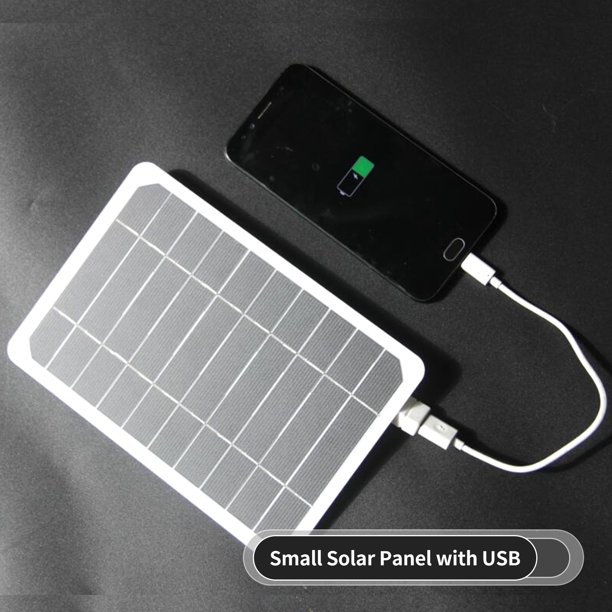 solar portátil monocristalino con puerto USB 5V / 1A de panel solar  impermeable para teléfonos intel perfecl Generador de energía portátil