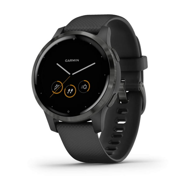 garmin vvoactive 4s smallersized gps smartwatch features music body energy monitoring animated garmin