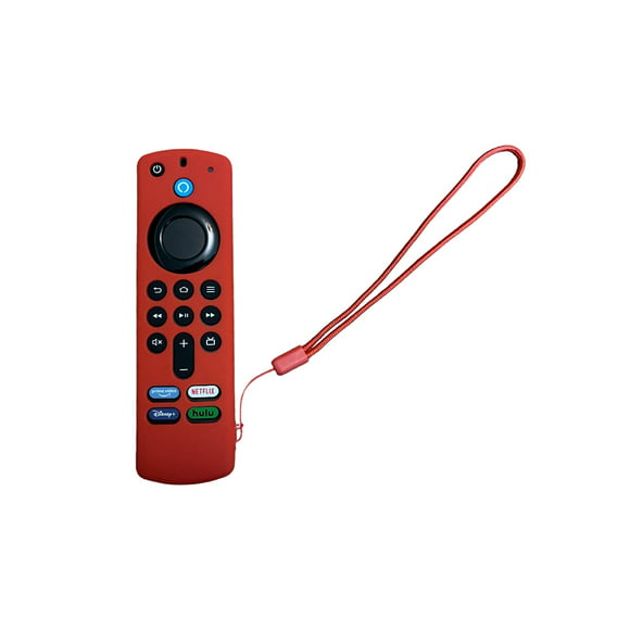 funda compatible con fire tv stick 4k 2021 rojo universal funda para control remoto