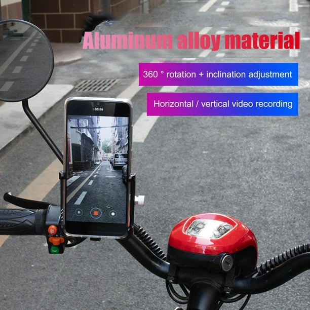 Suporte Celular P/ Moto e Bicicleta em Alumínio anodizado Gub Plus