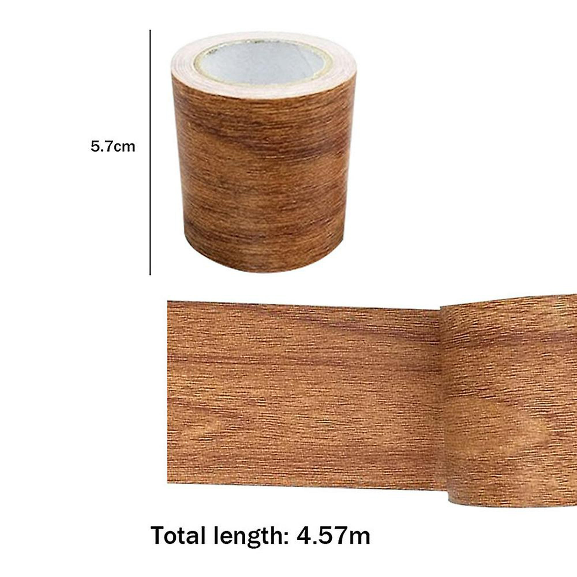 Parche de cinta de reparación de vetas de madera Cinta adhesiva para  muebles con textura de madera Fuerte pegajosidad/Marrón/ kaili Sencillez