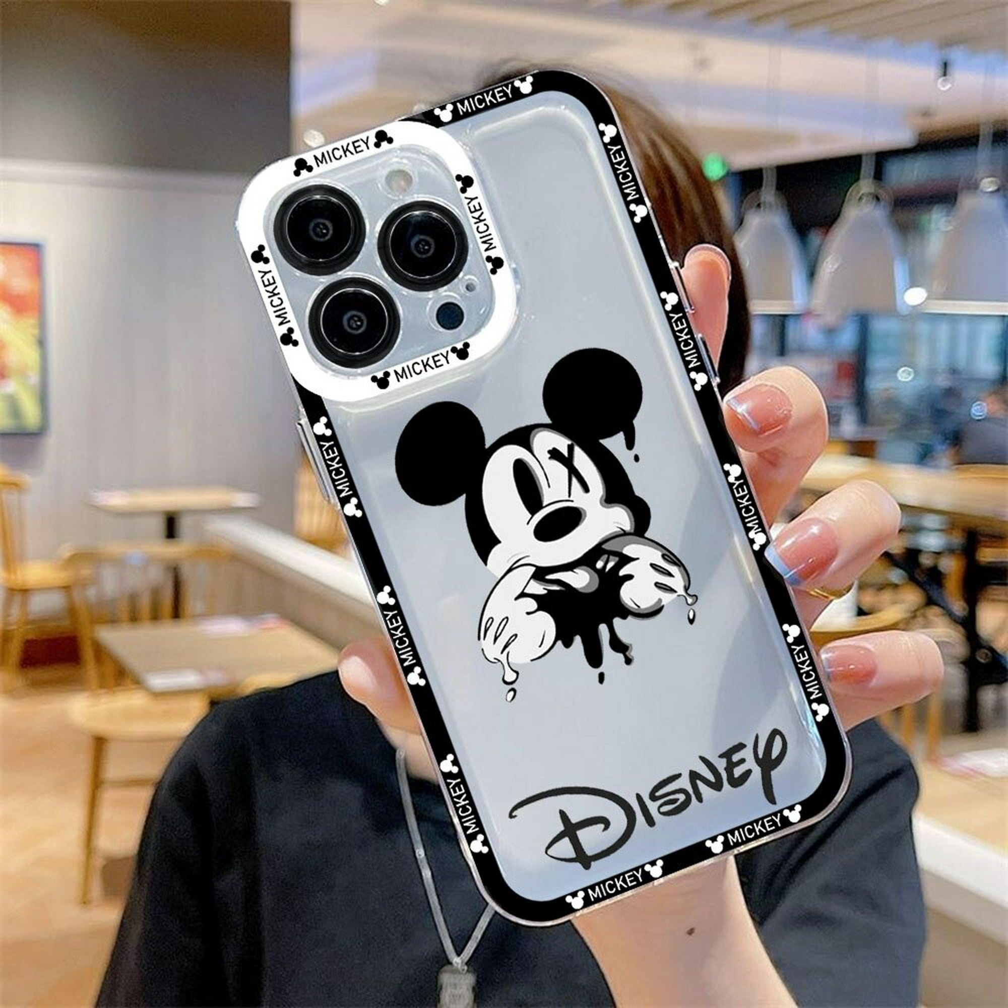 Carcasa Iphone 13 Mini Silicona Disney Clear Minnie - La Carcasa