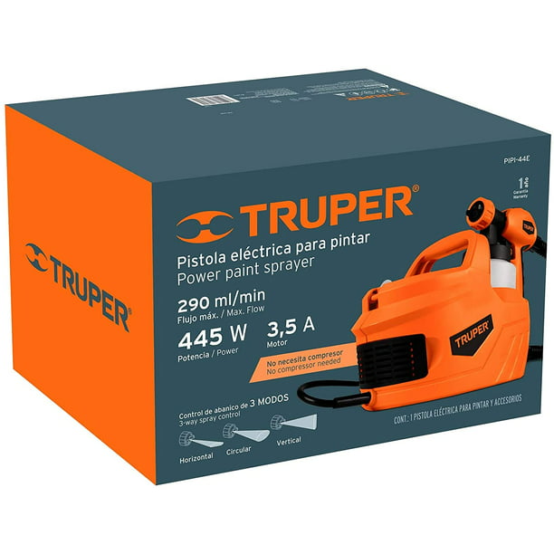TRUPER PISTOLA ELECTR PARA PINTAR 440W TRUPER PIPI-44E