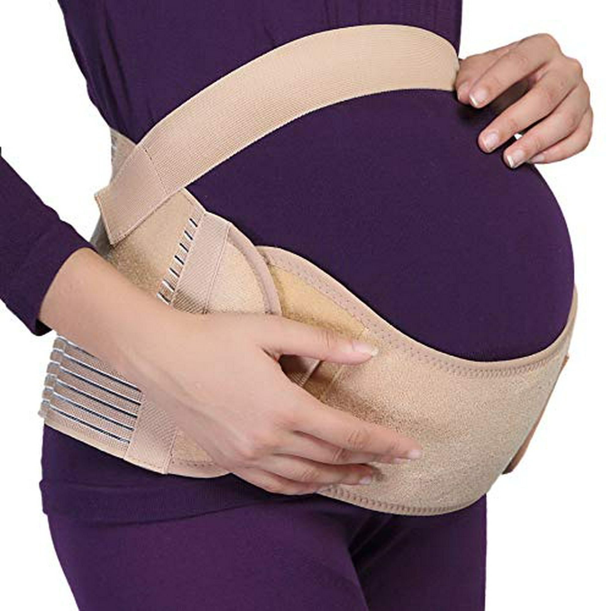 Cinturón de maternidad, banda para la cintura/espalda/abdomen, faja para el  vientre, negro, talla S-XXL Zhivalor Fajas de Maternidad