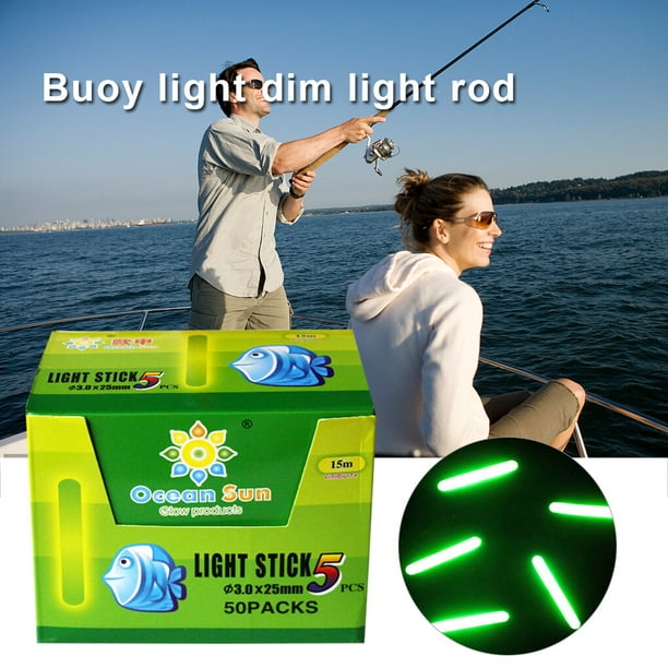 Eigraketly Barra de luz de pesca de agua dulce, barra de