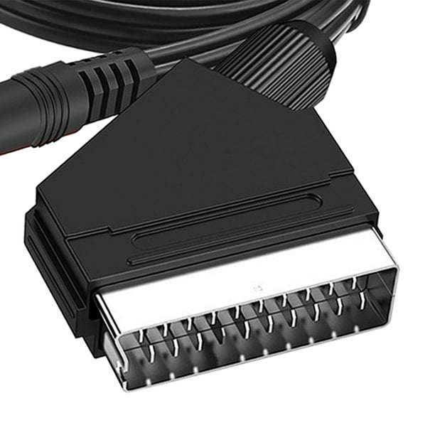 Cable de Conexión HDMI a Euroconector para TV VHS VCR DVD, Convertidor de  Audio y Vídeo Convertidor HDMI a Euroconector HD, Plug and Play.