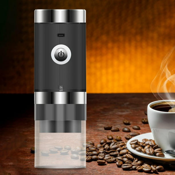 Granos de café Molinillo de café eléctrico Lavable 9W Potente Viaje  Ajustable Grosor Pequeño Molino Sunnimix molido espresso