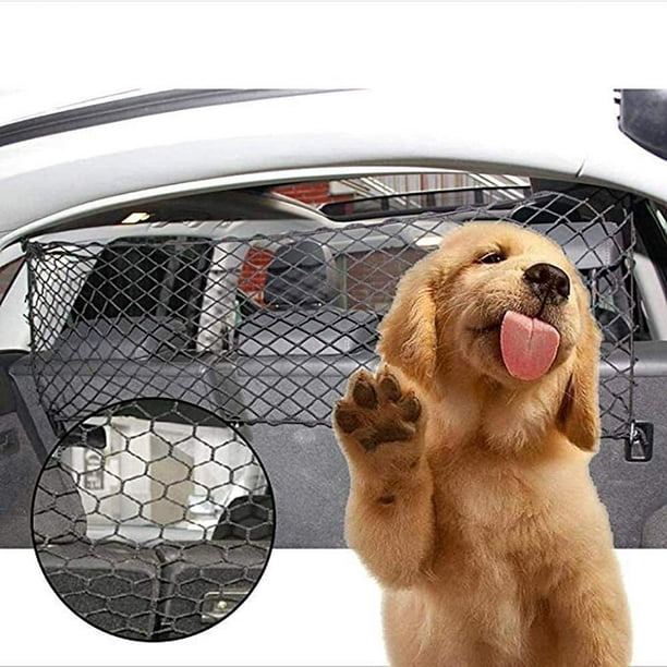 Red de valla para mascotas de coche, red de seguridad para perros