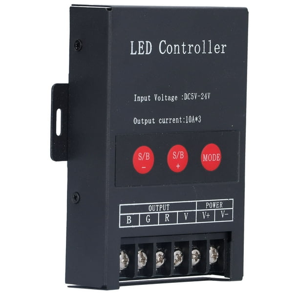 CONTROLADOR LED PIXEL DIGITAL 5V / 12V CON MANDO A DISTANCIA