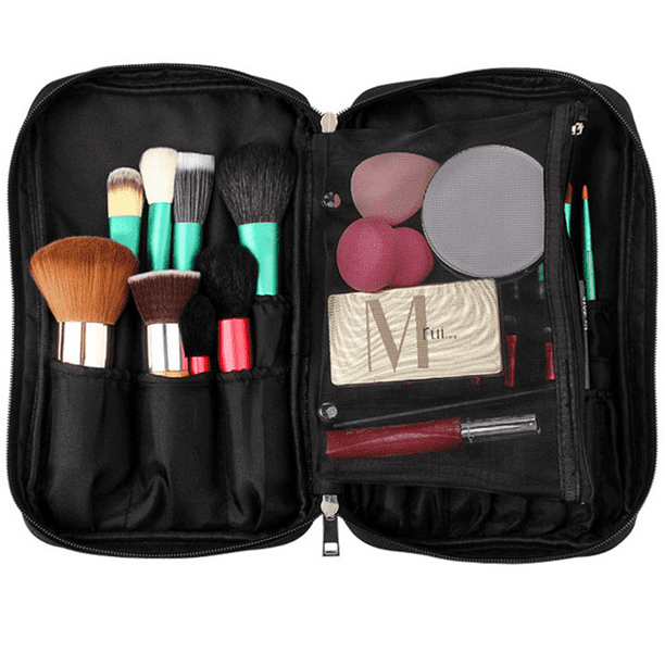 Estuche para brochas de maquillaje profesional, bolsa de transporte,  organizador para brochas de maquillaje, artista