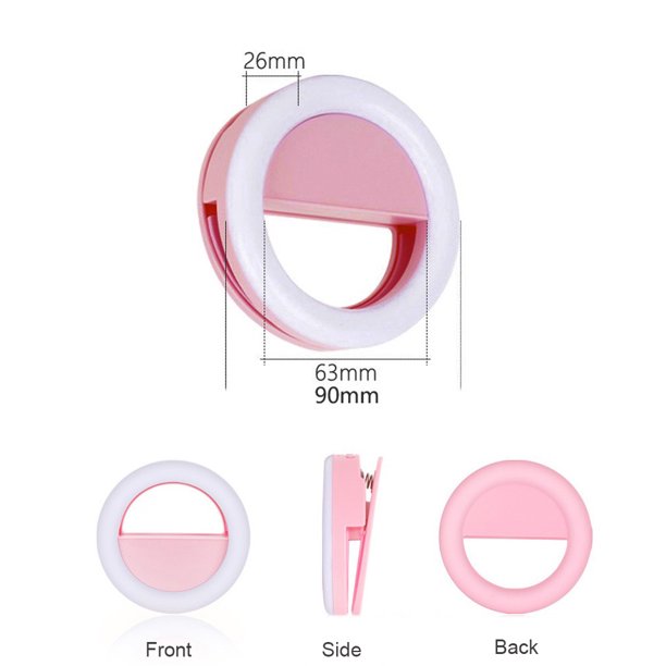 Mini teléfono inteligente de 6 pulgadas Selfie Ring Light LED Beauty Light  yeacher