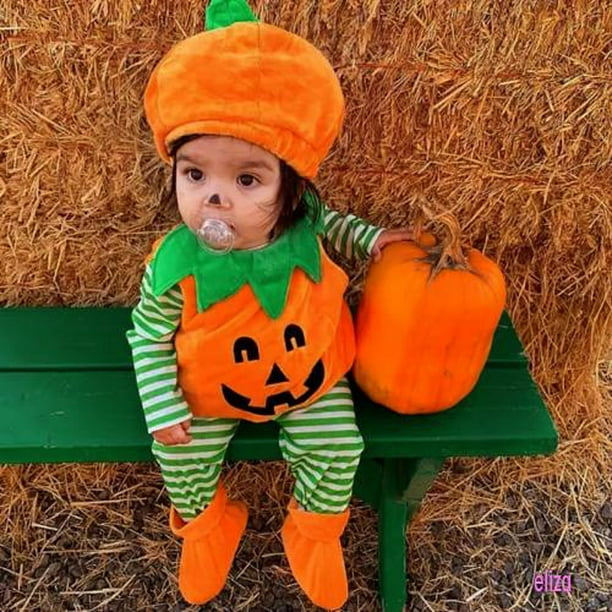Ropa para bebé niño y niña, conjunto de ropa de 2 piezas, traje deportivo  para niños (naranja, 2-3 años)