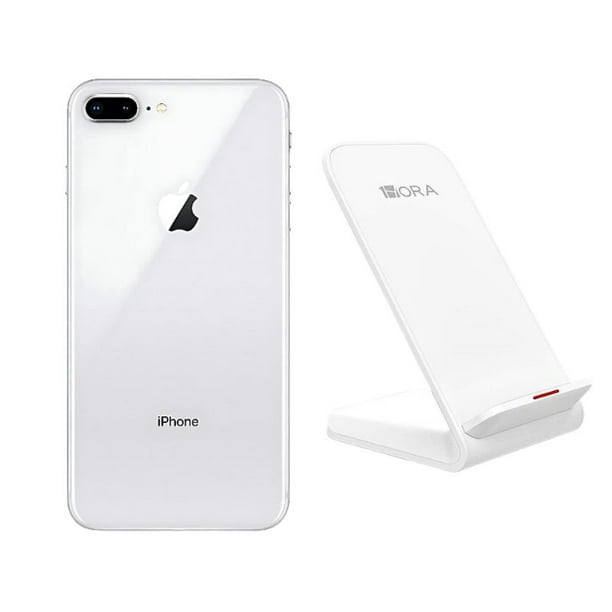 Celular iPhone 8 Plus Reacondicionado 64gb Plata + Base Cargador Apple iPhone  8 Plus