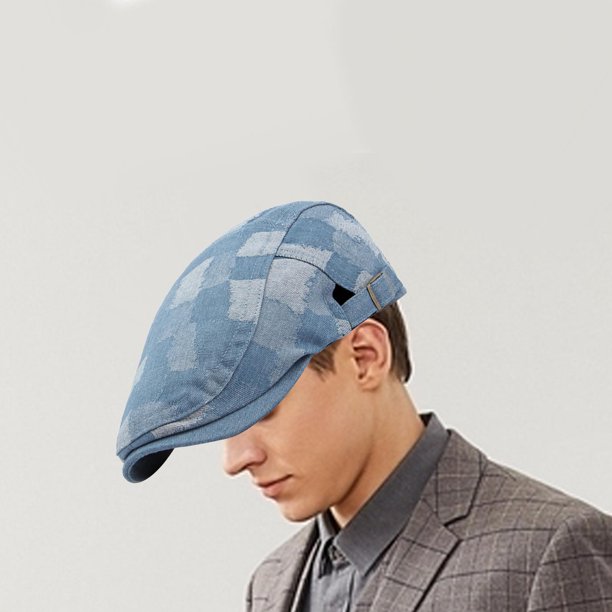 Boina de espiga para hombre, gorra para hombre, gorro cálido para