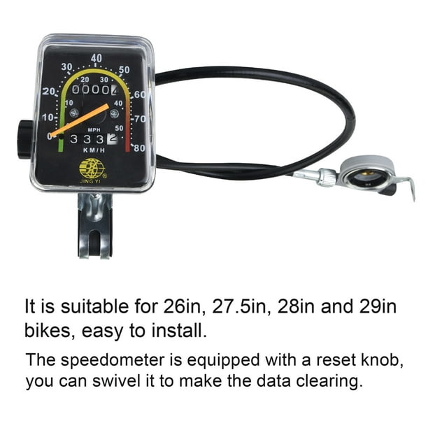 Velocímetro inalámbrico a prueba de agua para bicicleta, ordenador para  bicicleta de montaña, contador de velocidad