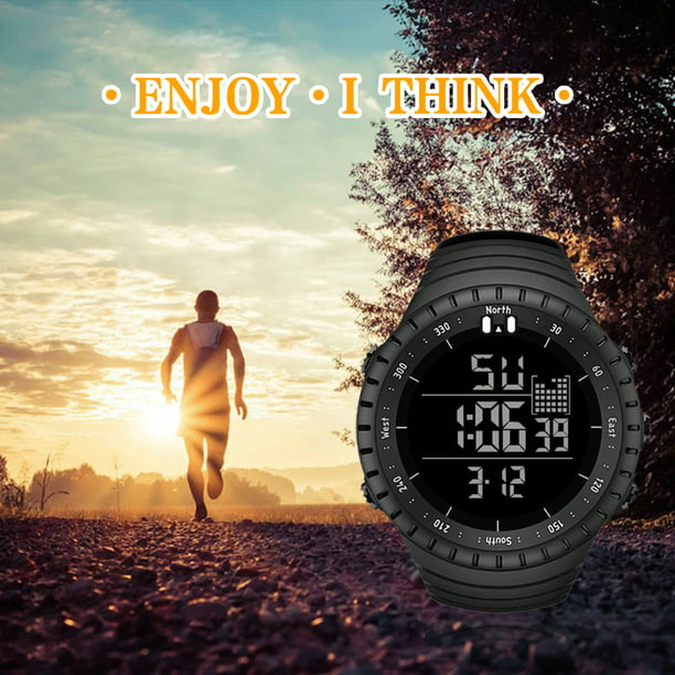 Reloj digital para hombre SENORS Reloj deportivo Relojes digitales  impermeables al aire li Abanopi Mirar