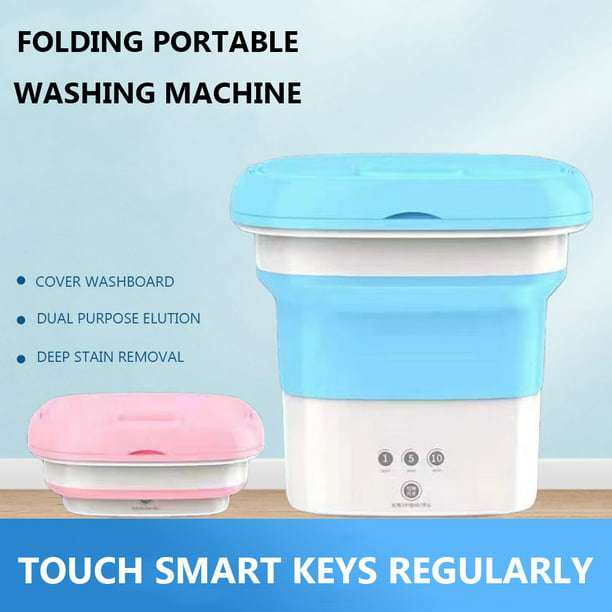 Lavadora portátil Mini lavadora plegable Secadora pequeña Elution