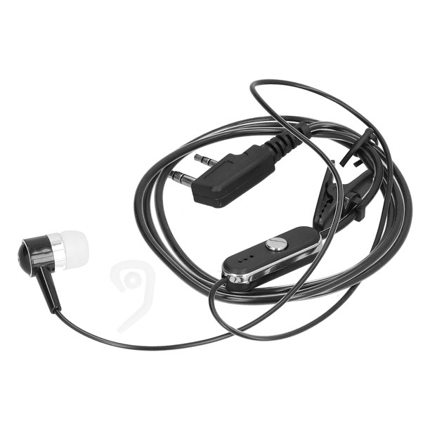 Auricular De Intercomunicación Walkie Talkie Auricular Walkie  TalkieHeadsets Walkie TalkieEarpiece Con Tapón Para Los Oídos Para Walkie  Talkie