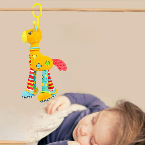 Bebé Musical cuna móvil juguetes relajantes cuna accesorios cama campana  con conejo bebé cuna móvil cama campana para guardería bebé móvil para cunas  Rosado perfke Sonajero móvil para cuna