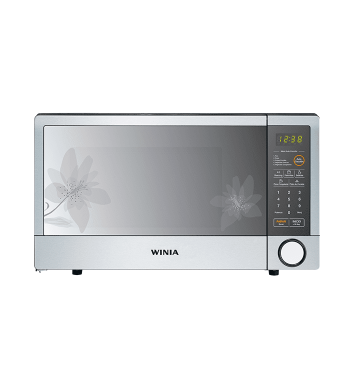 HORNO DE MICROONDAS 1.1 PIES ACERO ESPEJO LILIUM MARCA WINIA Winia KOR ...