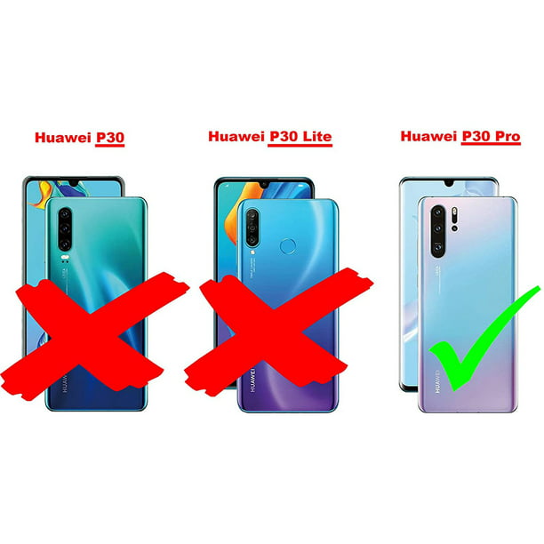Las fundas de los Huawei P30, P30 Pro y P30 Lite confirman algunas