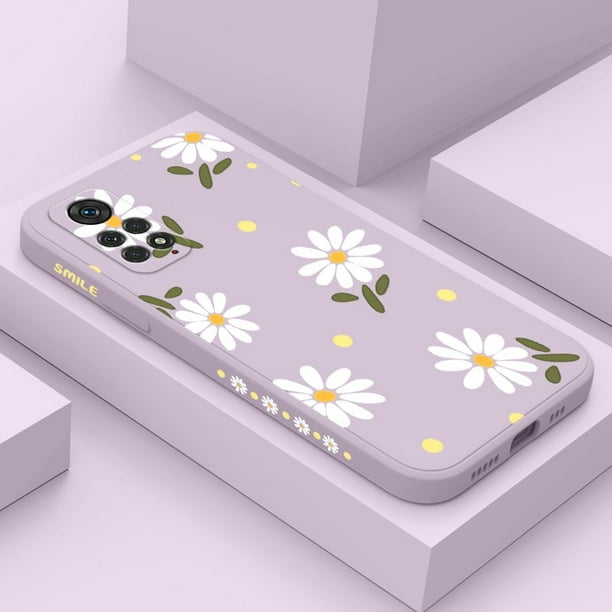 Funda Silicona para Xiaomi Redmi 12 5G diseño Flores Dibujos