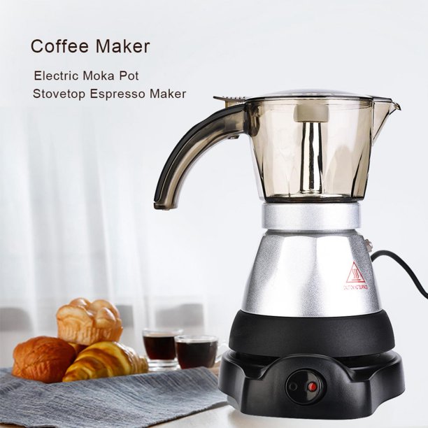 Cafetera Electrica Cubana 1-3 tazas. Electric Espresso Coffee Maker