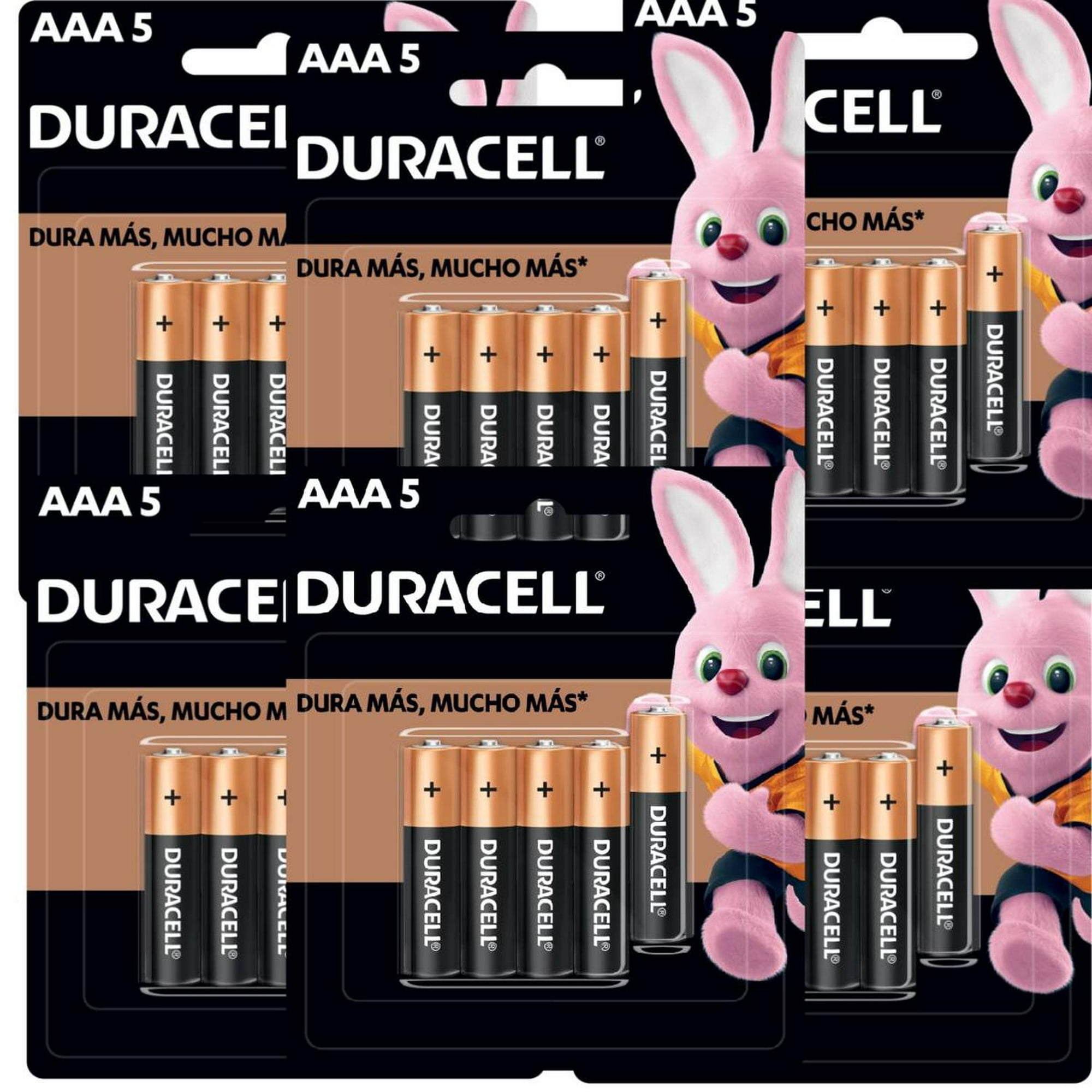 Pila duracel alcalina aaa con 30 unidades 1.5v duracell ecom129