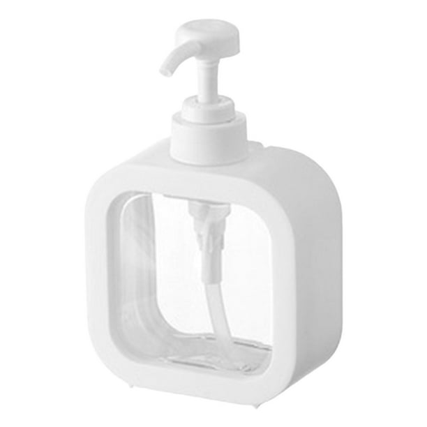 Dispensador de jabón de manos, jabonera blanca de 500ml con bomba