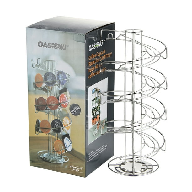  Soporte de acrílico para cápsulas de café, organizador de  almacenamiento de cápsulas de café, estante para 18 unidades Dolce Gusto  cápsula : Hogar y Cocina