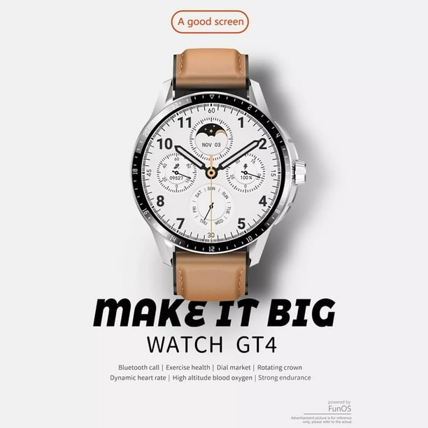 Smartwatch Fralugio De Lujo Gt4 Pro De Lujo Full Touch Dos