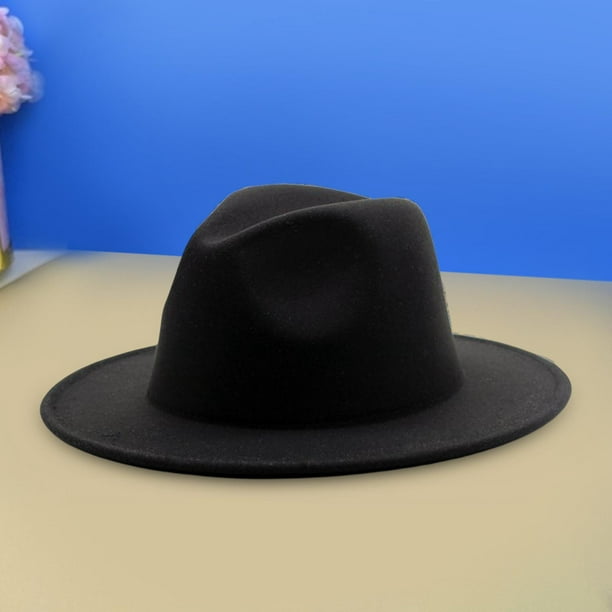 Sombrero de dos lados, moda térmica, otoño invierno, mujeres transpirables gruesas Negro Yuyangstore Sombrero de fieltro | Bodega Aurrera en línea