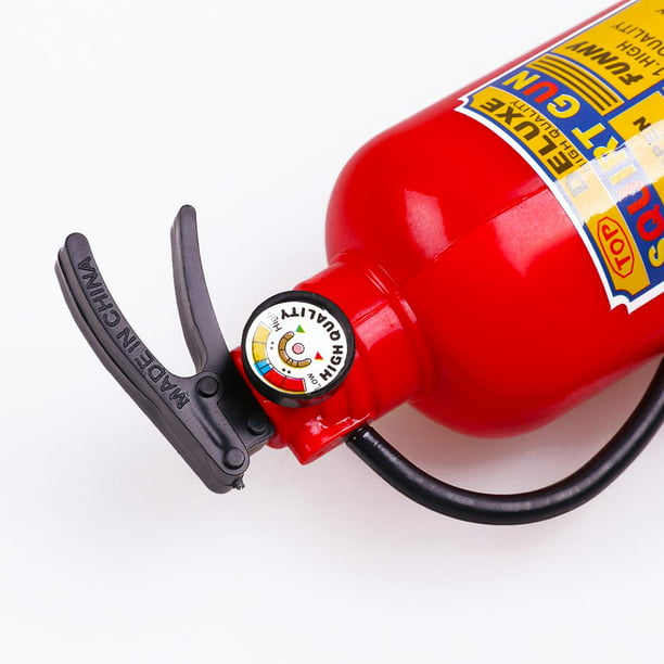  Born Toys Extintor de incendios de juguete con silbatos  (paquete de 2) para edades de 3 años en adelante, extintor de incendios de  agua como juguetes de bomberos o juguetes de