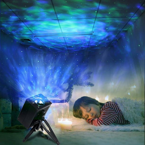 Proyector estrella y proyector de lámpara , proyector de lámpara para  dormitorio, , proyector de lámpara estrellada con 8 modos de Salvador  proyector de luz galaxia