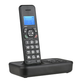Teléfono inalámbrico Panasonic KX-TG4112 negro Teléfono portátil de casa  Kit de 2 teléfonos con base