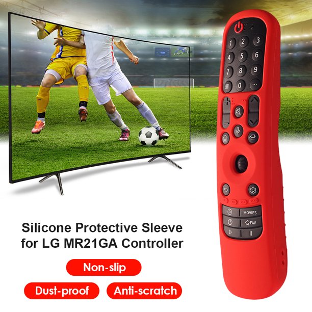 Control Remoto Funda antideslizante para Smart TV con mando a distancia  para LG MR21GA/MR21GC (rojo) Ndcxsfigh Nuevos Originales