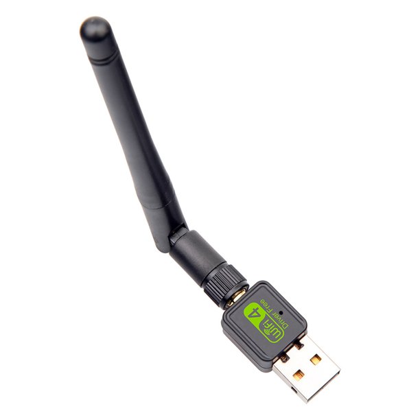 Driver Free USB Wifi Adapter Tarjeta de red Escritorio Ordenador Portátil  Antena externa Receptor Wifi Inevent EL3376-00B