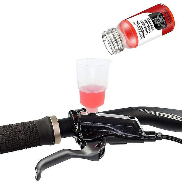Sistema de aceite Mineral para frenos de bicicleta, líquido de 60ml para  Shimano, aceite para frenos hidráulicos, grasa para bicicleta, herramientas  de reparación de aceite para cadena de lubricante - AliExpress