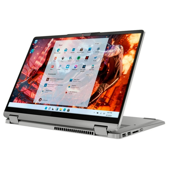 laptop lenovo idea flex 5 2 en 1 core i7 1255u 512gb ssd 8gb ddr4 14 wuxga touch screen w11h gris 82r70004us