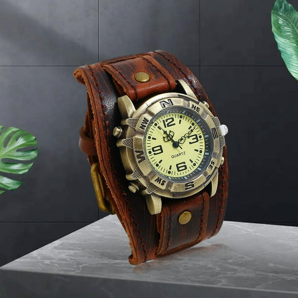 reloj de pulsera,Reloj Pulsera Pulsera De Cuero Reloj Hombre,reloj de pulsera reloj masculino banda Salvador reloj pulsera | Walmart línea