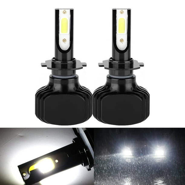 2 bombillas LED blancas para faros delanteros de coche H7 6000 K. Jadeshay  A