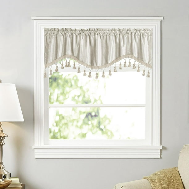 2 cortinas cortas, cortinas , ventana pequeña, gasa , cortinas de ,  bolsillo para barra BLESIY Ventana de cortina de café transparente