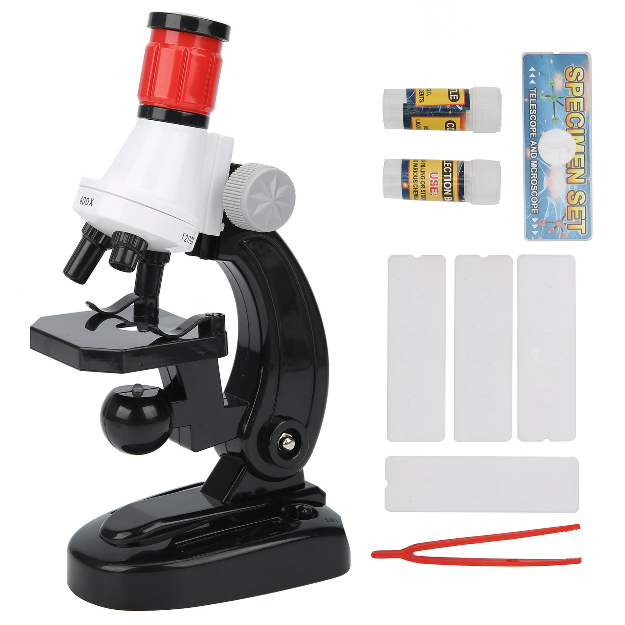 Comprar Microscopio óptico monocular 64X-2400X para niños de