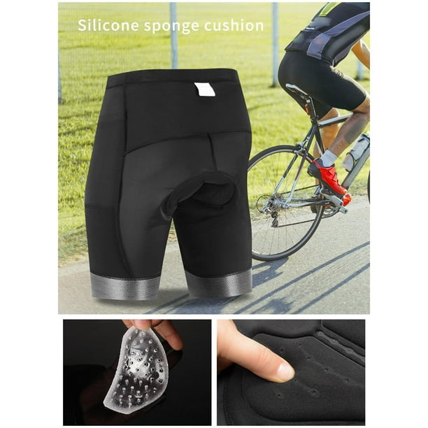 Pantalones Cortos De Ciclismo Para Hombre, Babero De Bicicleta De Carretera  De Alta Elasticidad Acolchado 4D, Pantalones Cortos De Ciclismo Para Monta